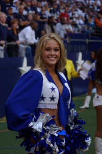 Dallas Cowboys cheerleader (Photo: Wikipedia)