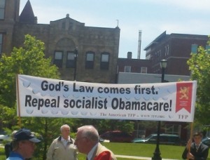 Photo from 2012 Scranton, PA Stand for Religious Freedom rally