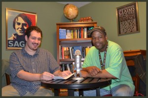 Justin Vacula and Rodney Collins of the NEPA Freethought Society